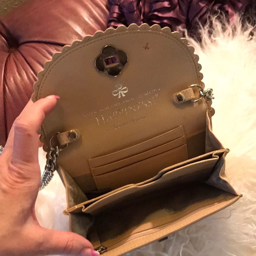 My Flat In London crossbody leather wallet - Picture 2 of 4